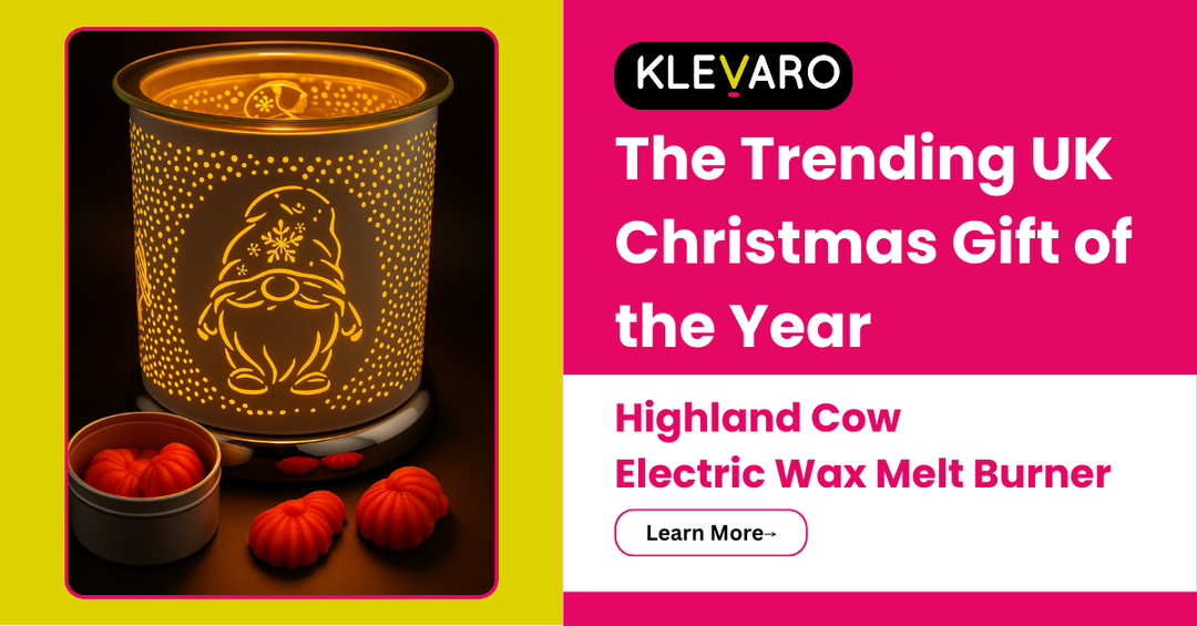 Highland Cow Christmas Wax Melt Burner with Gonk Melts: The Trending UK Christmas Gift of the Year