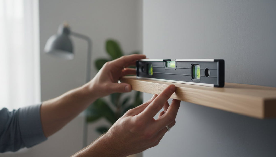 How to Use a Spirit Level: A Beginner's Guide to Perfect Shelves