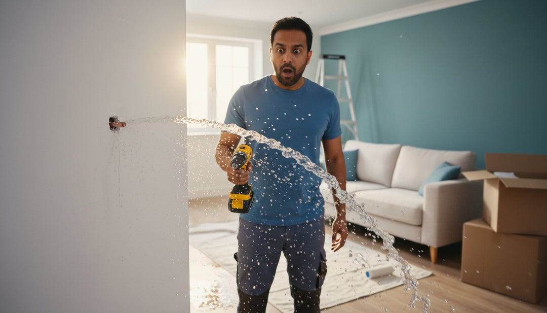 What to Do When You Hit a Water Pipe in the Wall: An Emergency Guide