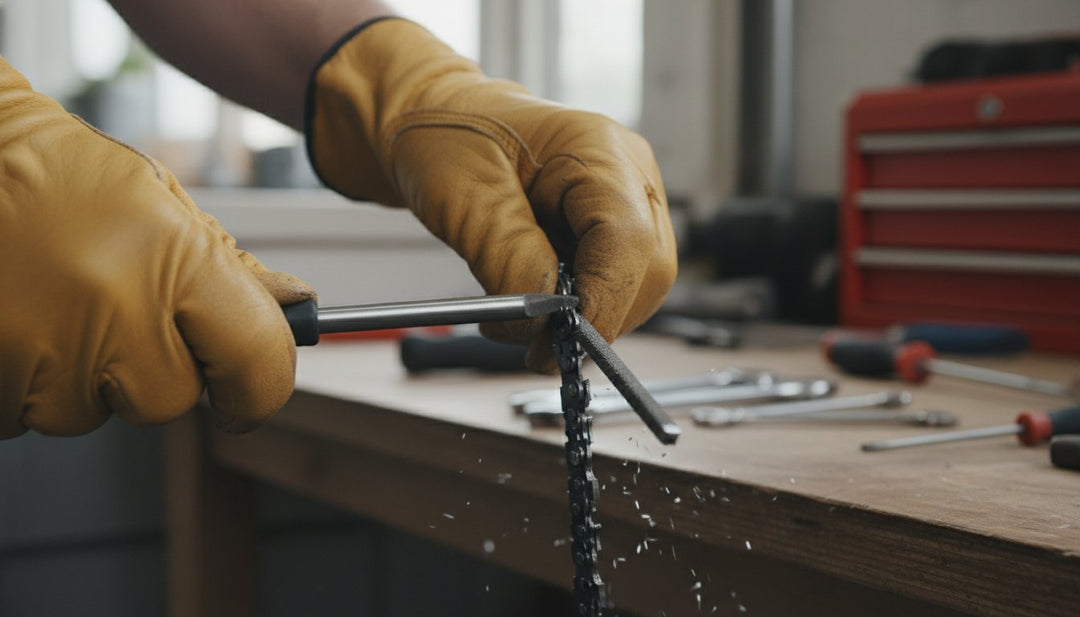 How to Sharpen a Chainsaw Chain at Home: A Step-by-Step Guide