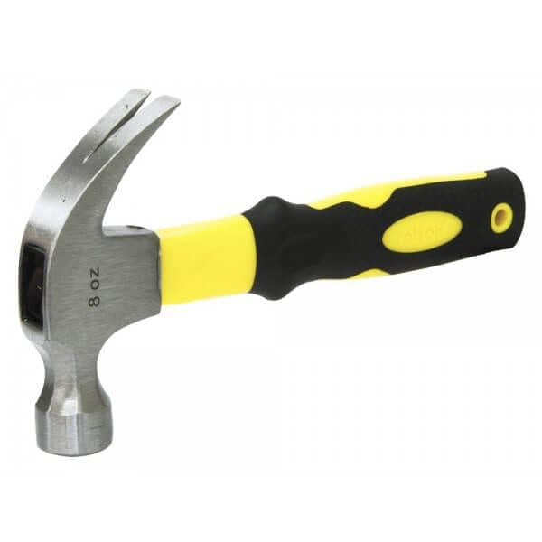 8oz Midi Claw Hammer by Rolson Tools