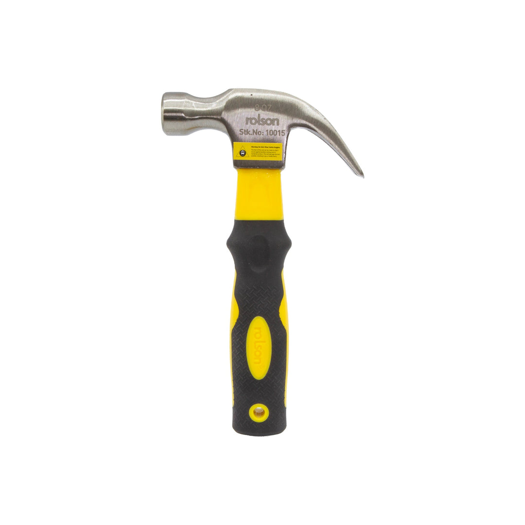 8oz Midi Claw Hammer by Rolson Tools