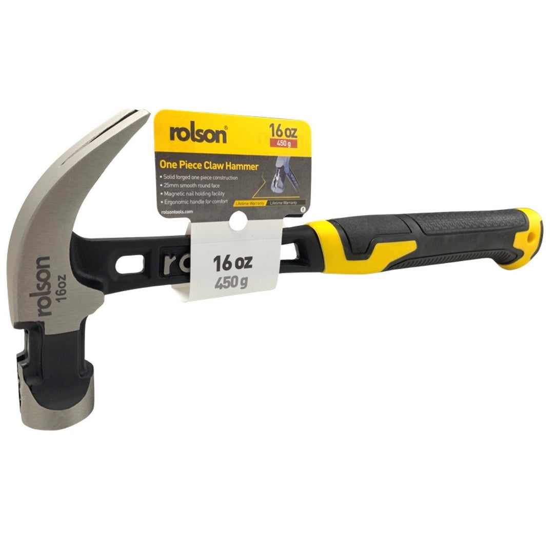 16oz One Piece Claw Hammer by Rolson Tools