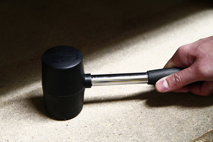 16oz Tubular Steel Rubber Mallet by Rolson Tools, image 3