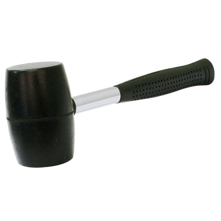 16oz Tubular Steel Rubber Mallet by Rolson Tools at Klevaro