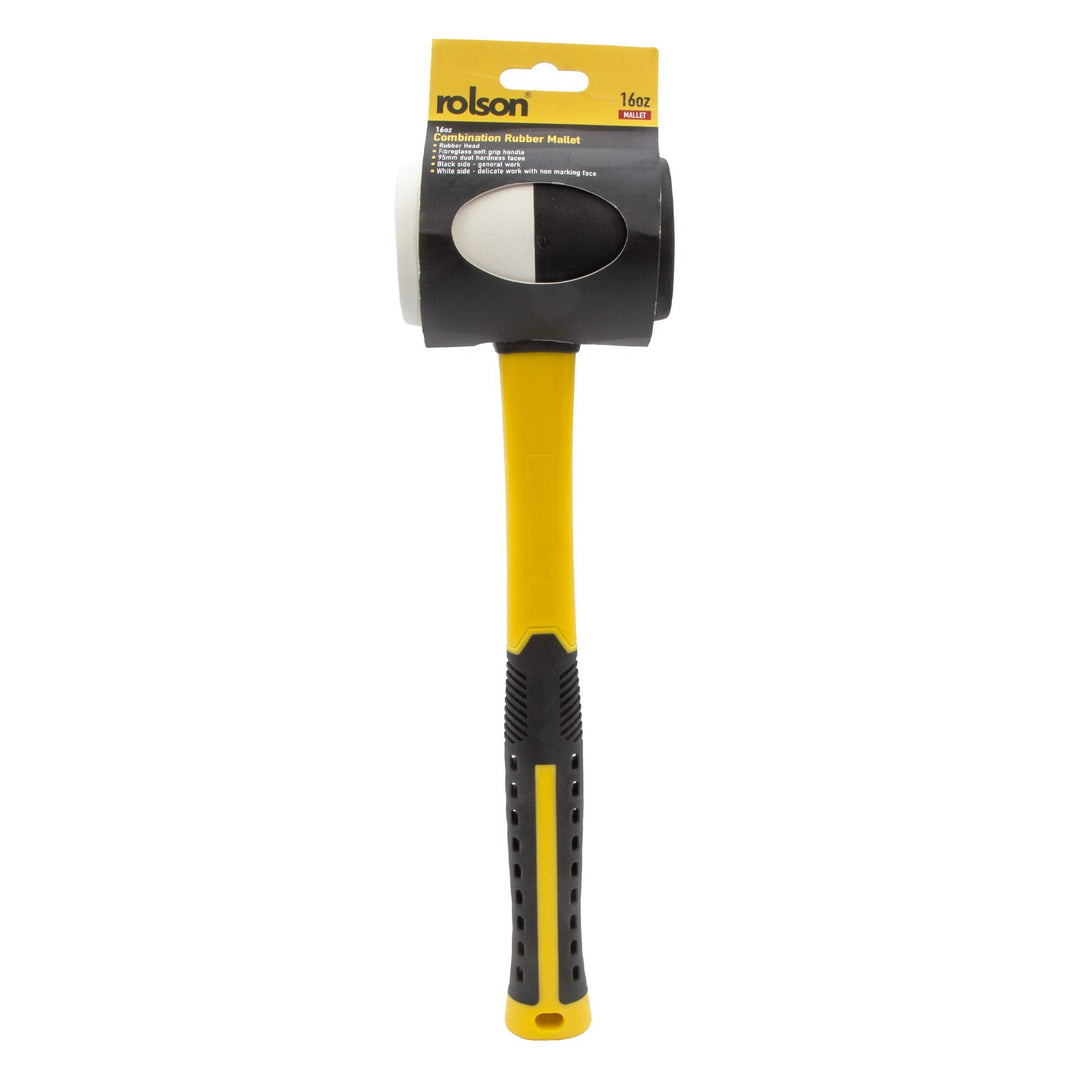 16oz Combination Rubber Mallet by Rolson Tools