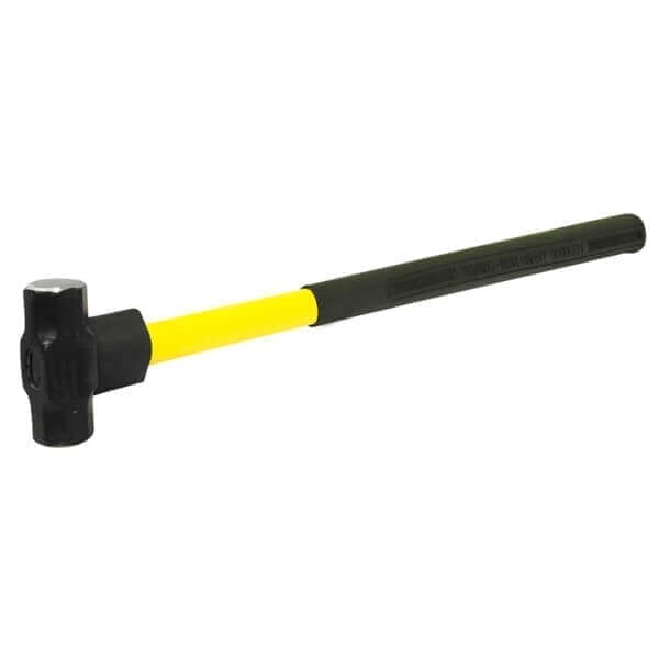 6lb Sledge Hammer Fibreglass Shaft by Rolson Tools