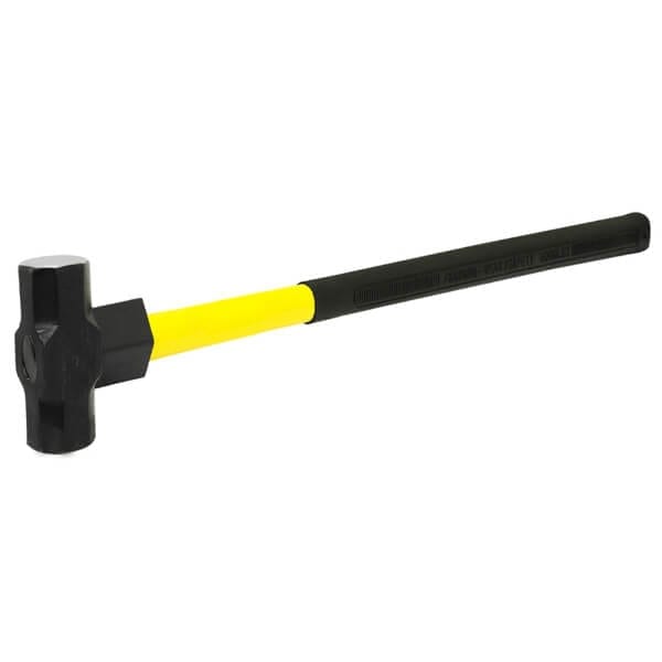 8lb Sledge Hammer Fibreglass Shaft by Rolson Tools