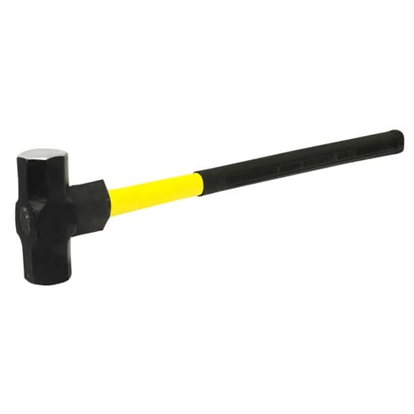 10lb Sledge Hammer Fibreglass Shaft by Rolson Tools
