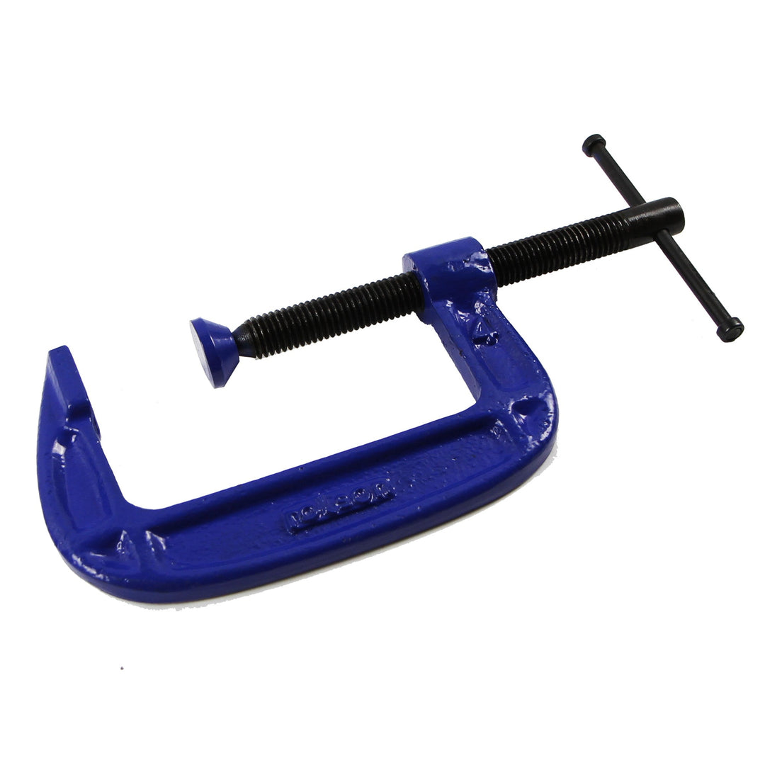 100mm Fine Thread G Clamp by Rolson Tools