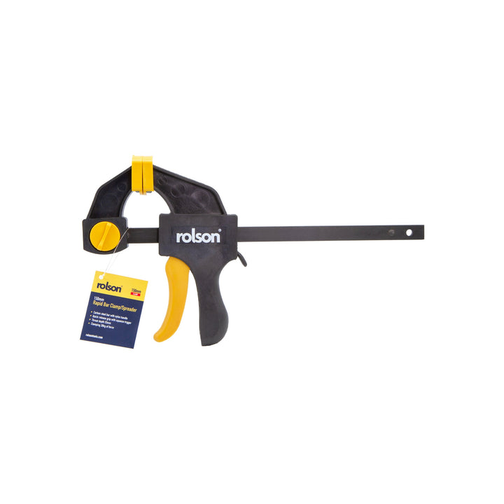 150mm Lightweight Bar Clamp by Rolson Tools