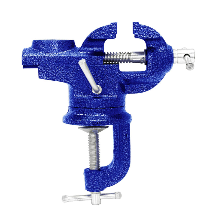 60mm Swivel Table Vice with Anvil by Rolson Tools