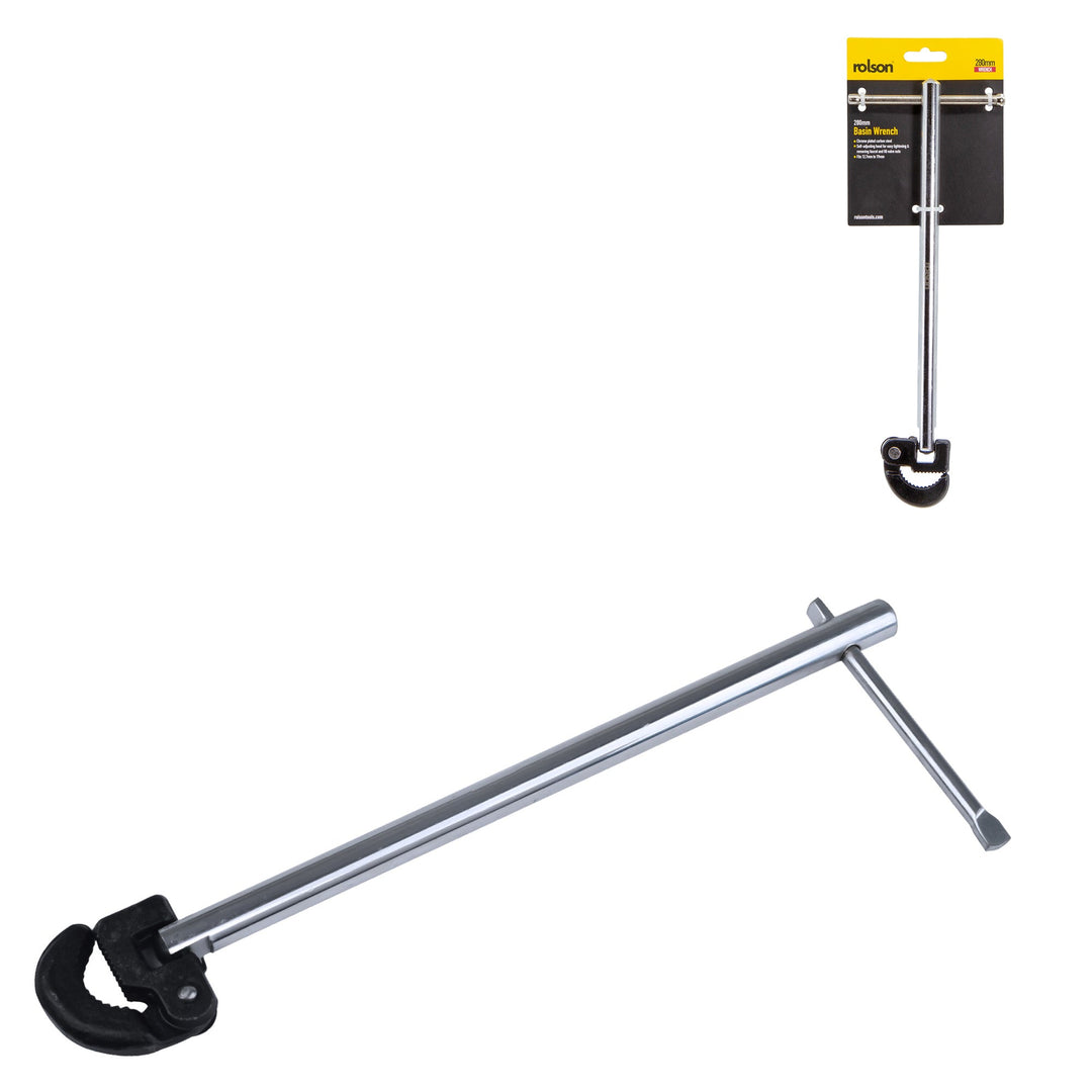 280mm Basin Wrench by Rolson Tools