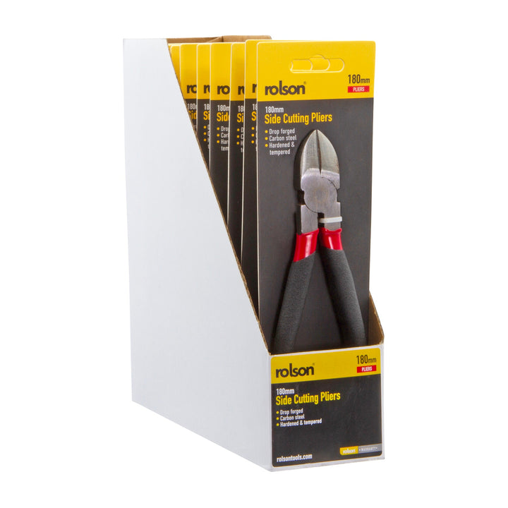 180mm Side Cutting Pliers by Rolson Tools