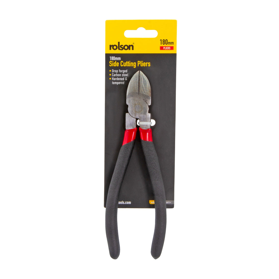 180mm Side Cutting Pliers by Rolson Tools