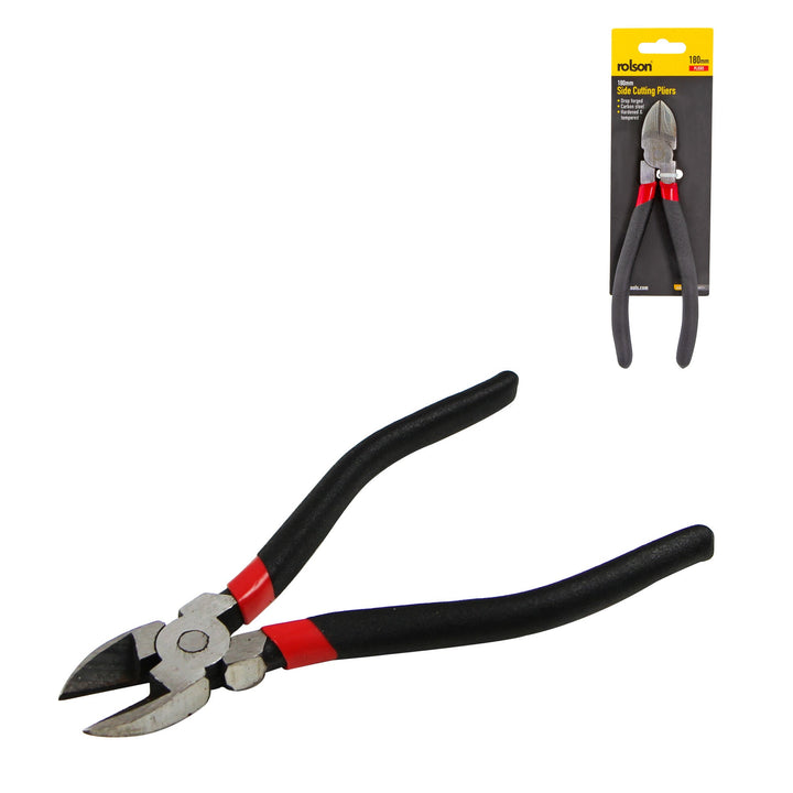 180mm Side Cutting Pliers by Rolson Tools