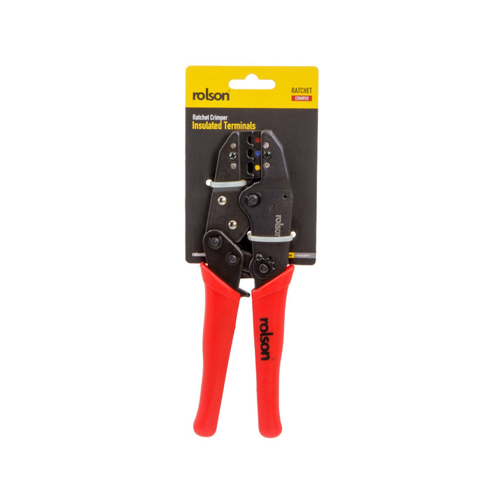 Ratchet Crimper for Insulated Terminals by Rolson Tools, image 2