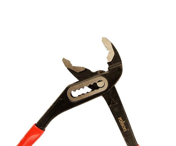 250mm Slim Jaw Water Pump Plier by Rolson Tools