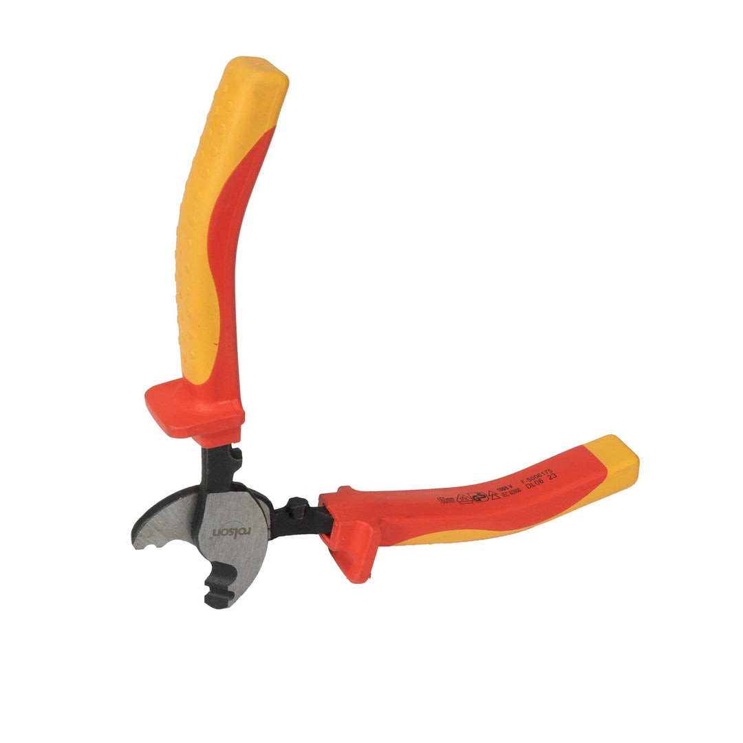160mm VDE Insulated Cable Cutting Pliers by Rolson Tools
