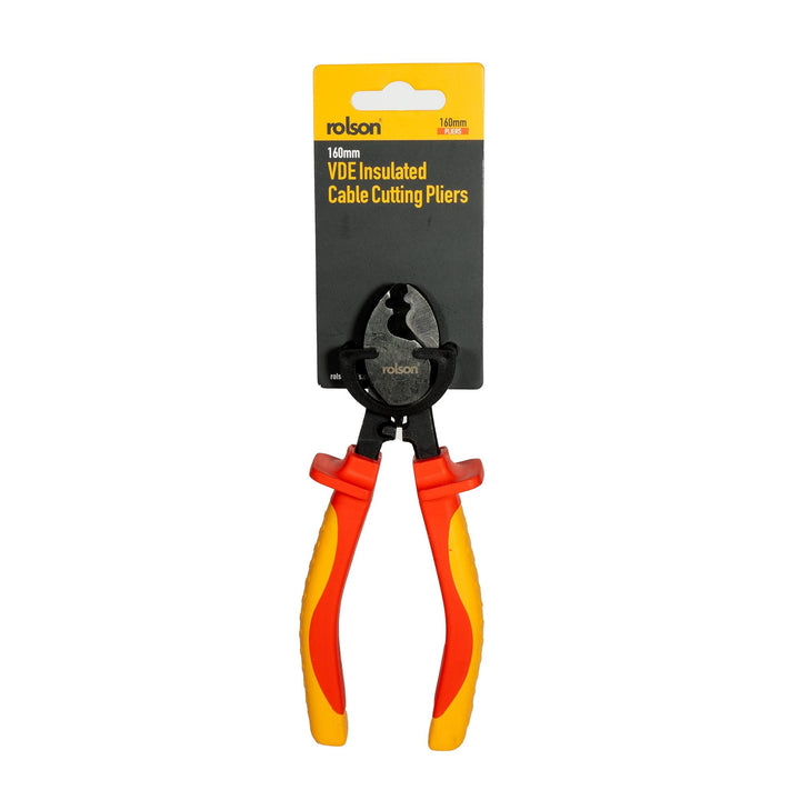 160mm VDE Insulated Cable Cutting Pliers by Rolson Tools