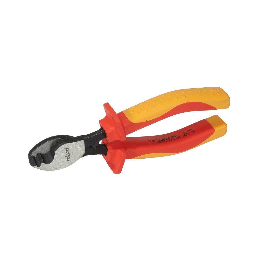 160mm VDE Insulated Cable Cutting Pliers by Rolson Tools