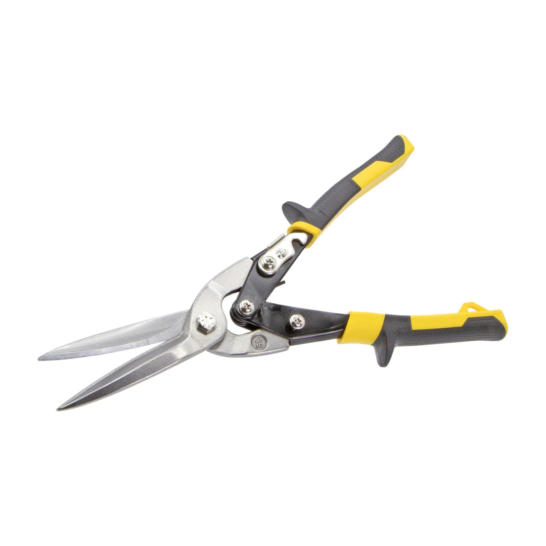 280mm Straight Long Cut Aviation Snips by Rolson Tools at Klevaro