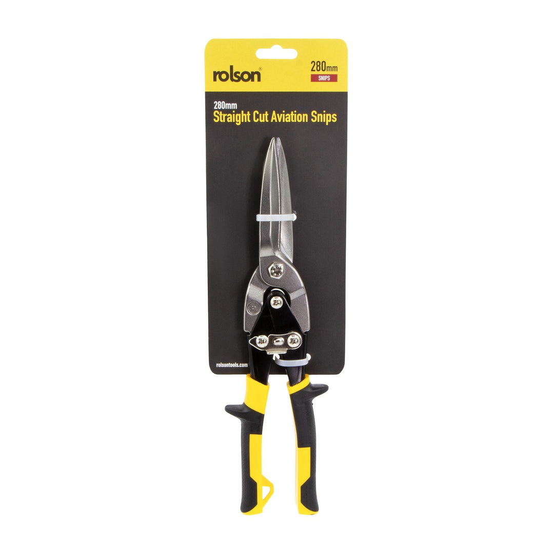 280mm Straight Long Cut Aviation Snips by Rolson Tools, image 2