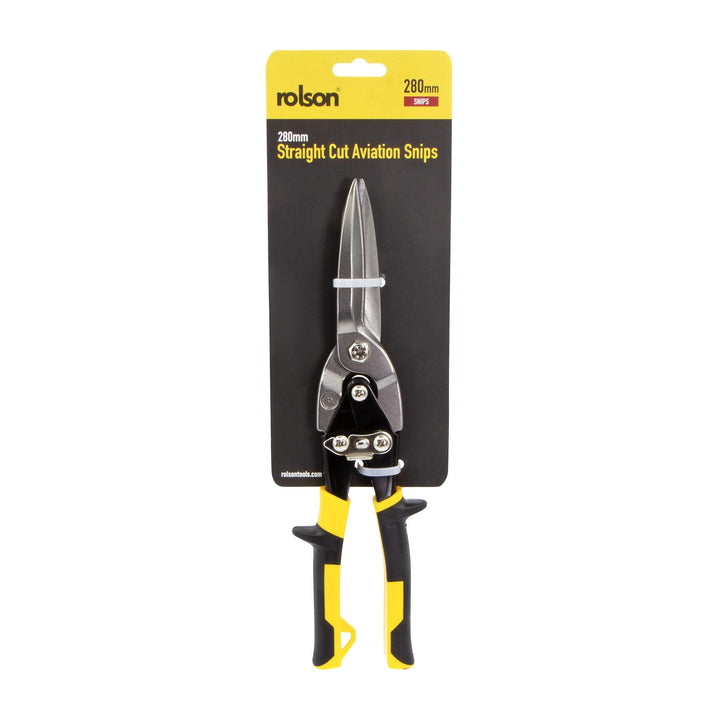 280mm Straight Long Cut Aviation Snips by Rolson Tools, image 2