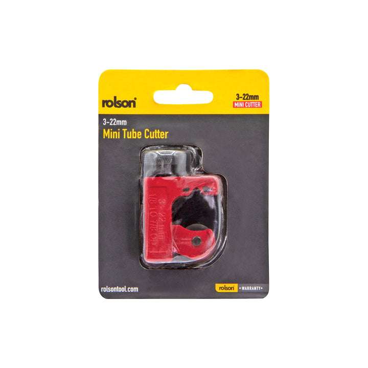 Mini Tube Cutter 3-22mm by Rolson Tools