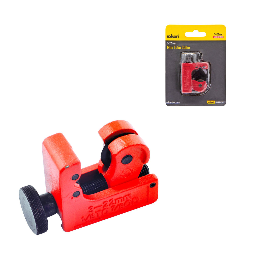 Mini Tube Cutter 3-22mm by Rolson Tools