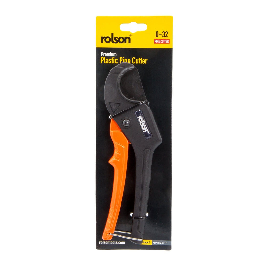 32mm Premium Plastic Pipe Cutter by Rolson Tools