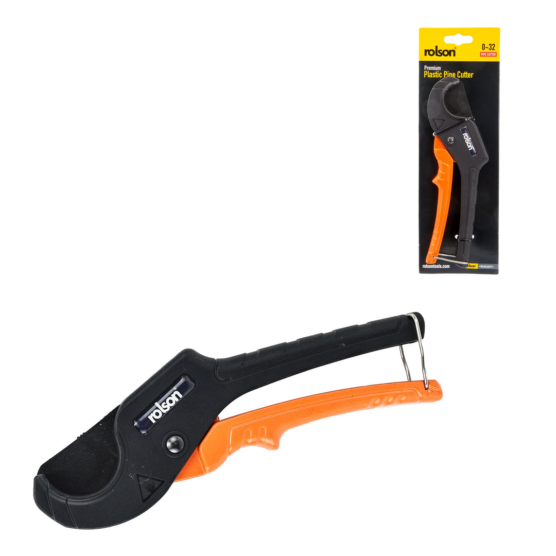 32mm Premium Plastic Pipe Cutter by Rolson Tools