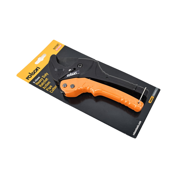 42mm Heavy Duty Ratchet Action Pipe Cutter by Rolson Tools, image 5