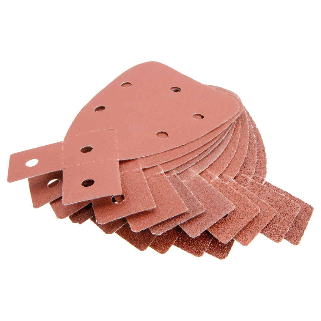 10 Piece Mouse Sanding Pads by Rolson Tools