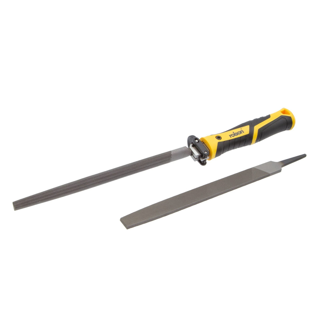 2-in-1 Quick Change File Set by Rolson Tools