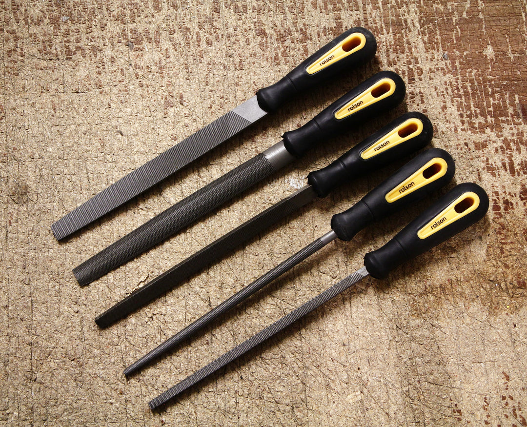 5 Piece 200mm Engineers File Set by Rolson Tools