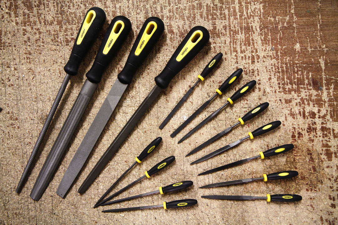 16 Piece File Set With Pouch by Rolson Tools