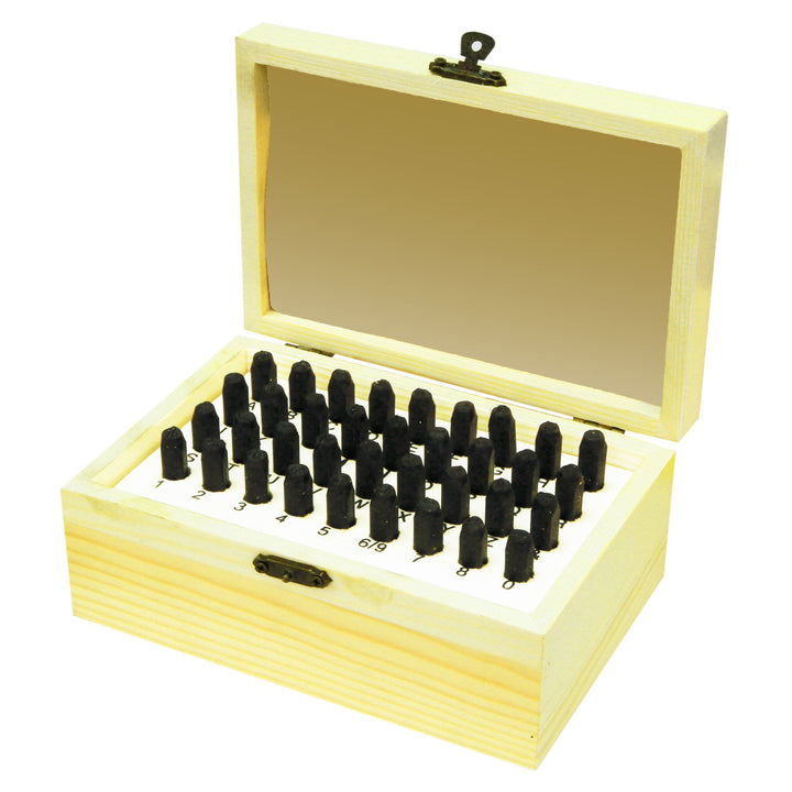 36 Piece Letter and Number Stamp Set by Rolson Tools