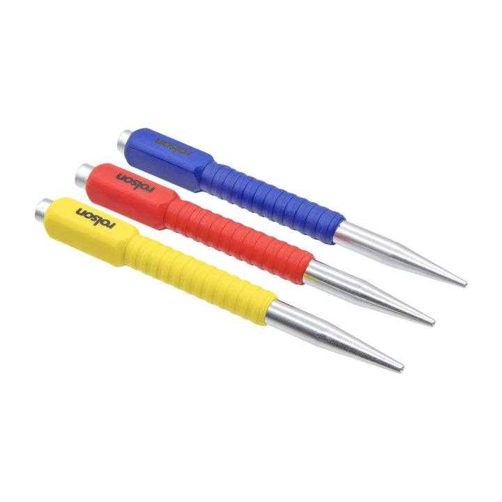 3 Piece Nail Punch Set by Rolson Tools