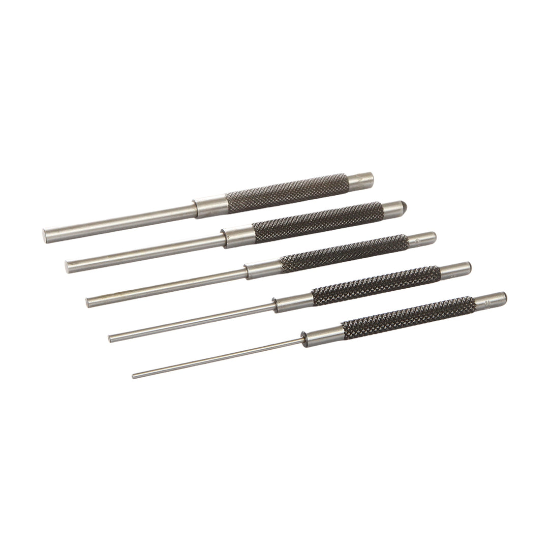 5 Piece Parallel Pin Punch Set by Rolson Tools