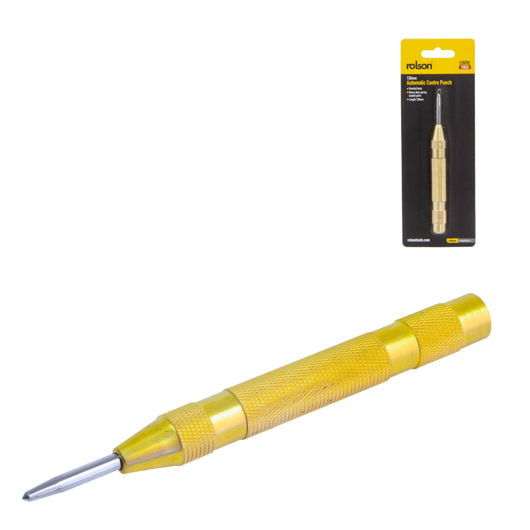 Automatic Centre Punch by Rolson Tools