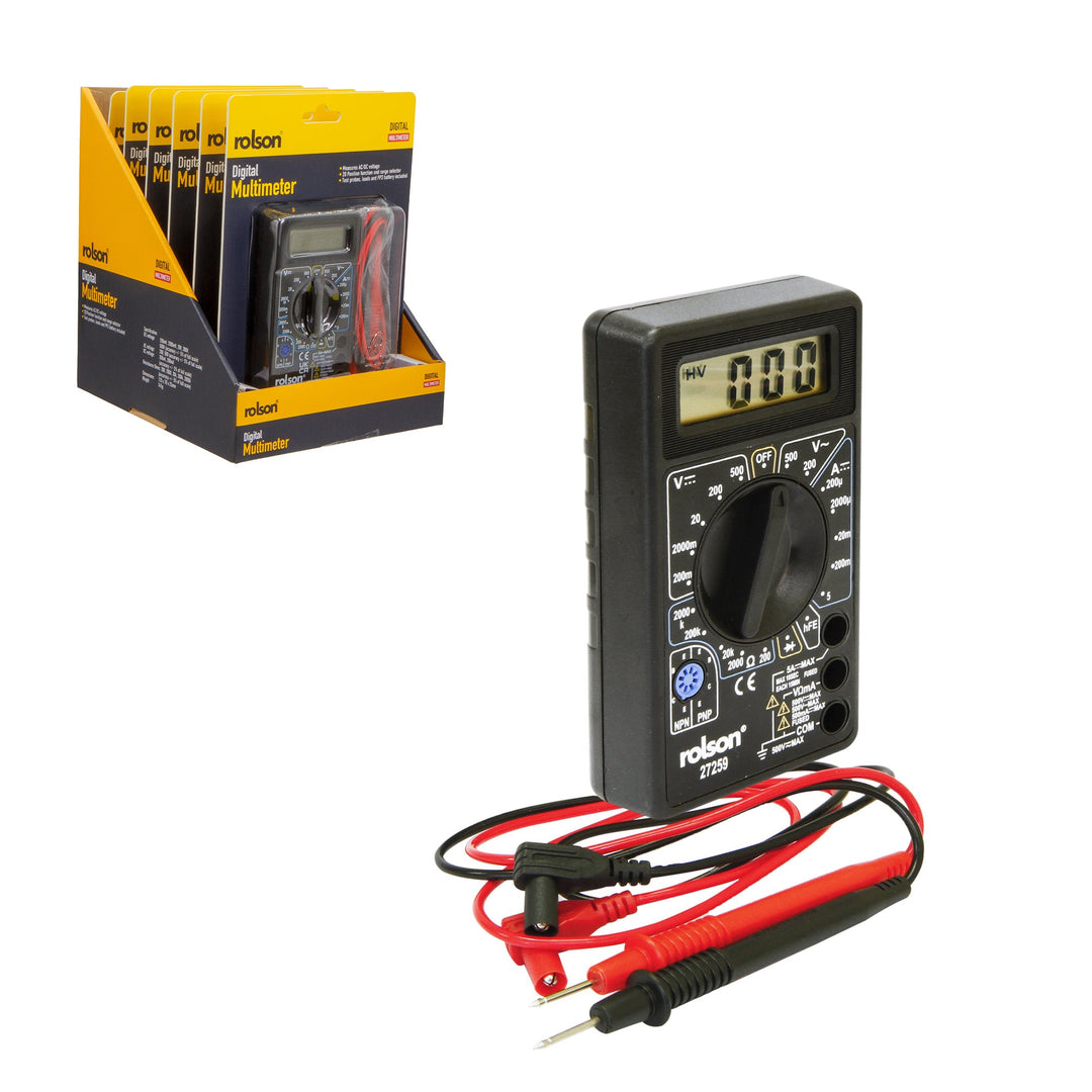 Digital Multimeter by Rolson Tools