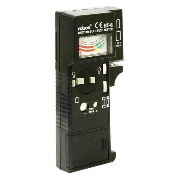 Battery, Bulb & Fuse Tester by Rolson Tools