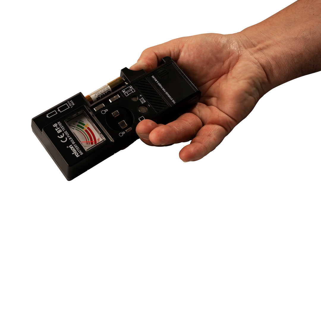 Battery, Bulb & Fuse Tester by Rolson Tools