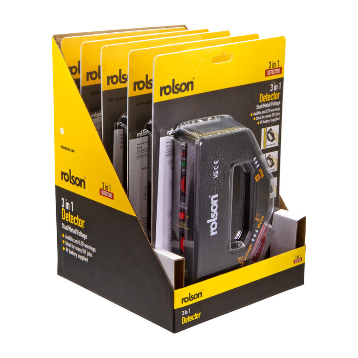 3 in 1 Detector by Rolson Tools
