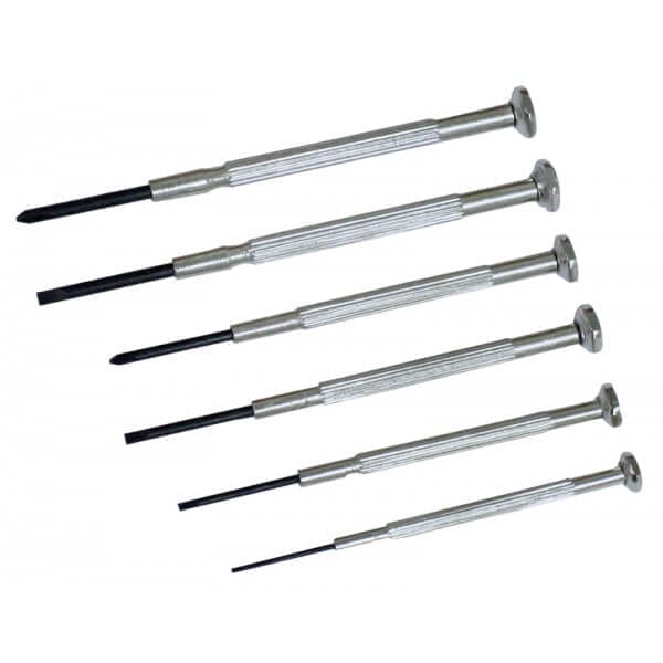 6 Piece Precision Screwdriver by Rolson Tools