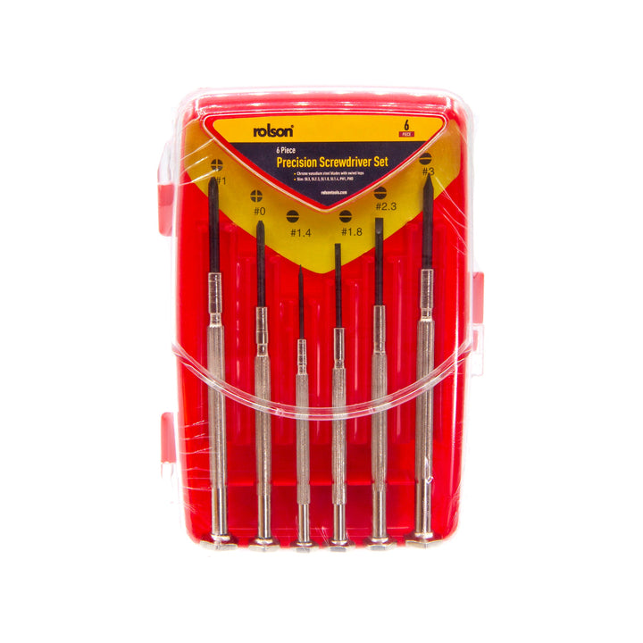 6 Piece Precision Screwdriver by Rolson Tools