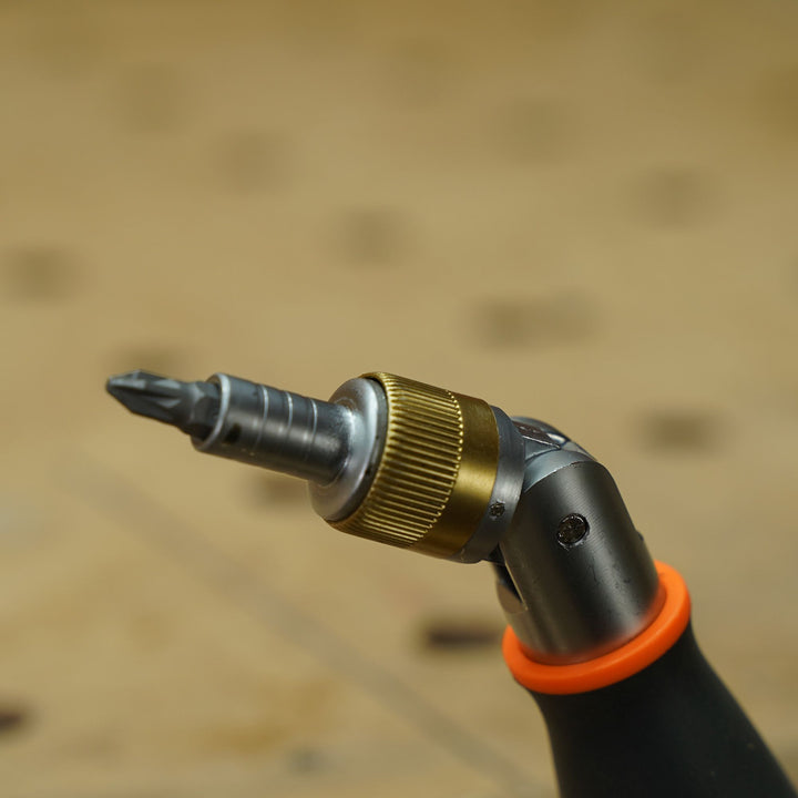 10-in-1 Flexi-Ratchet Screwdriver & Bits by Rolson Tools