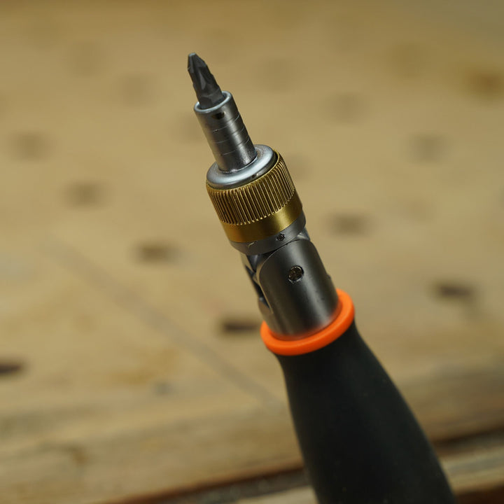 10-in-1 Flexi-Ratchet Screwdriver & Bits by Rolson Tools