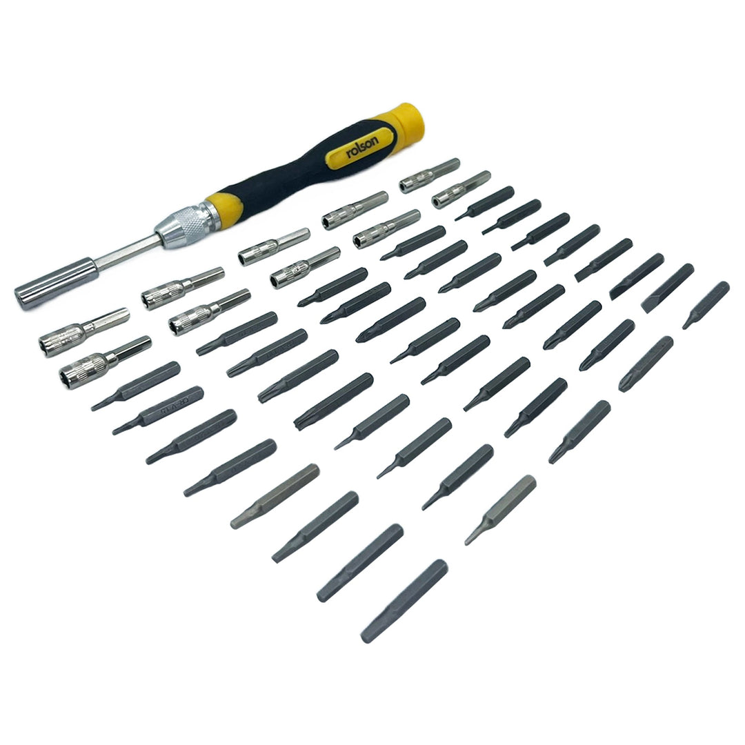 51 Piece Precision Screwdriver & Bit Set by Rolson Tools